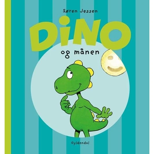 Dino - Dino og månen (indbundet børnebog)