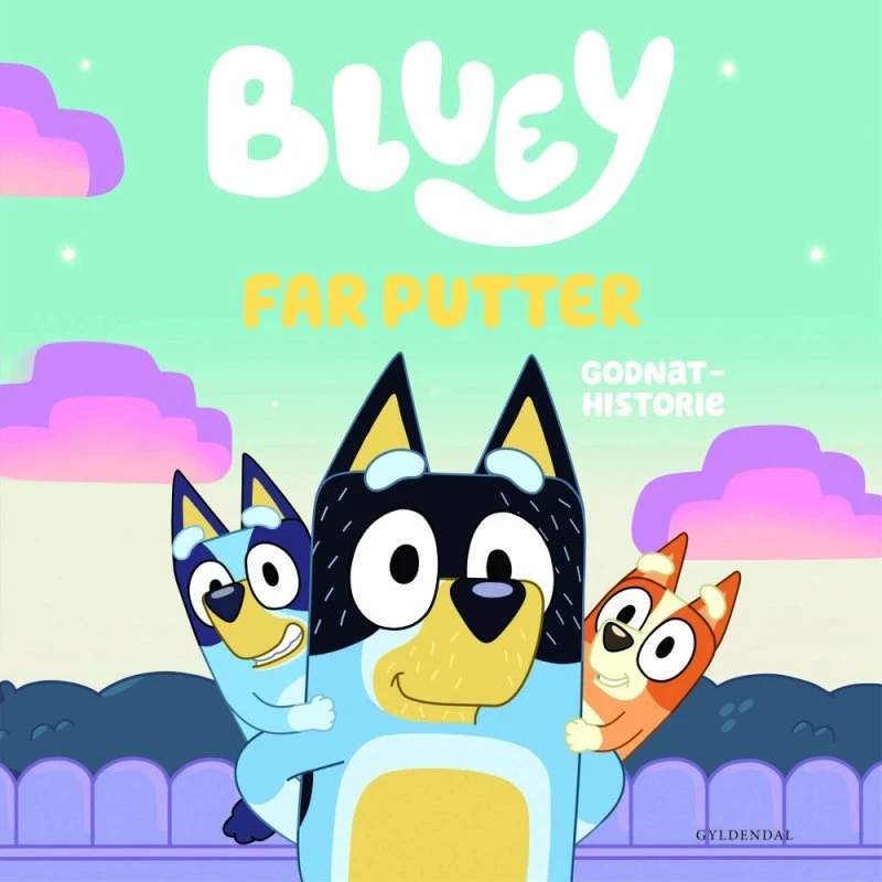 Bluey: Far putter – Børnebog (hardcover)