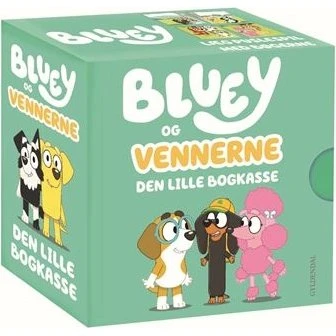 Bluey - Den lille bogkasse (4 mini-papbøger)