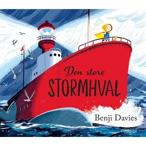 Benji Davies - Den store stormhval (hardcover)