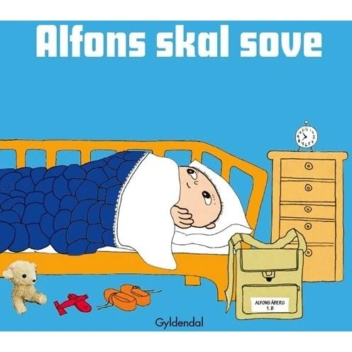 Gunilla Bergström – Alfons skal sove (papbog)