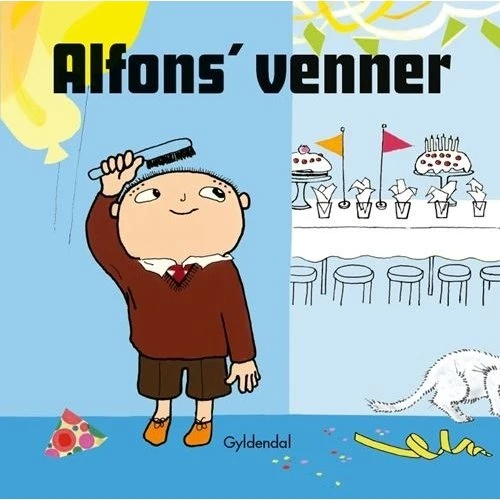 Alfons' venner – papbog af Gunilla Bergström