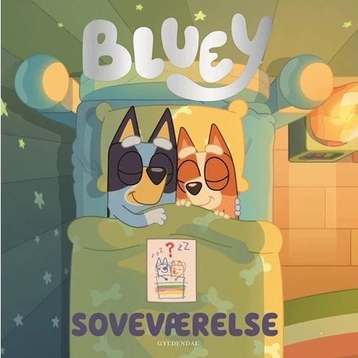 Bluey - Soveværelse (Billedbog, Indbundet 32 s.)
