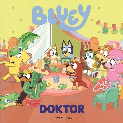 Bluey - Doktor (papbog, 24 sider)