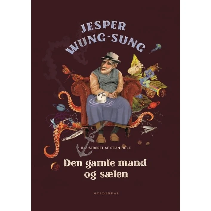 Gyldendal Den gamle mand og sælen – Hardcover børnebog
