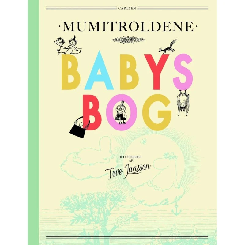 Mumitroldene - Babys bog (hardcover, 64 sider)