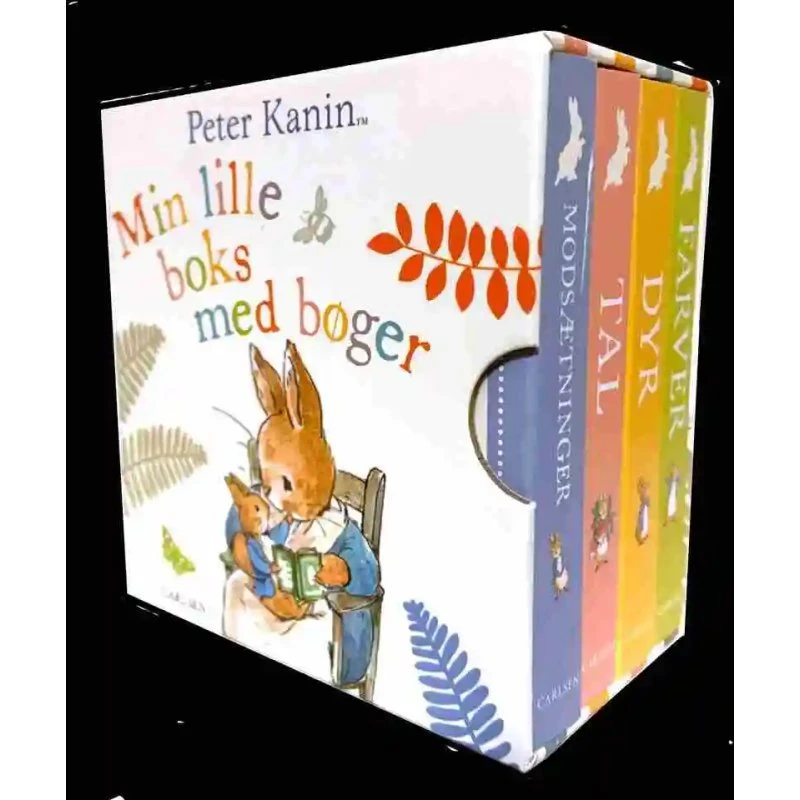 Peter Kanin – Min lille boks med bøger (4 papbøger)