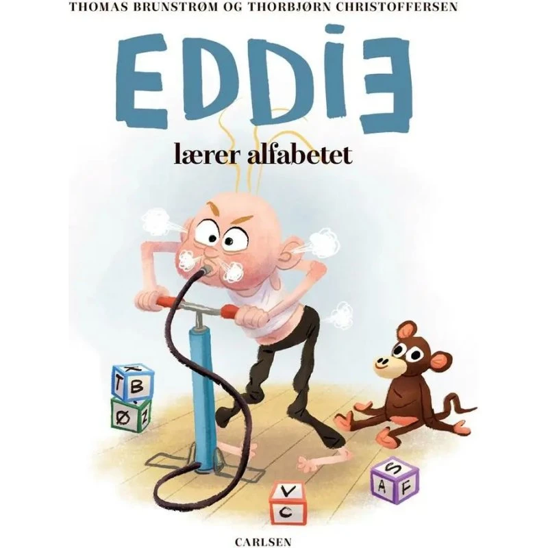 Eddie lærer alfabetet – børnebog (hardcover)