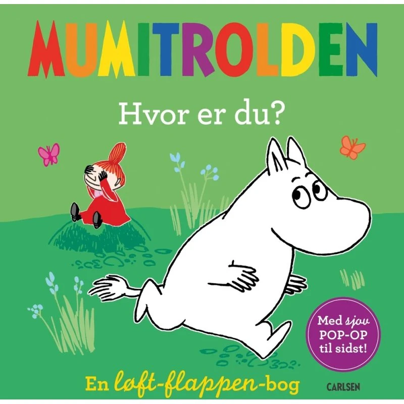 Mumitrolden - Hvor er du? (papbog)