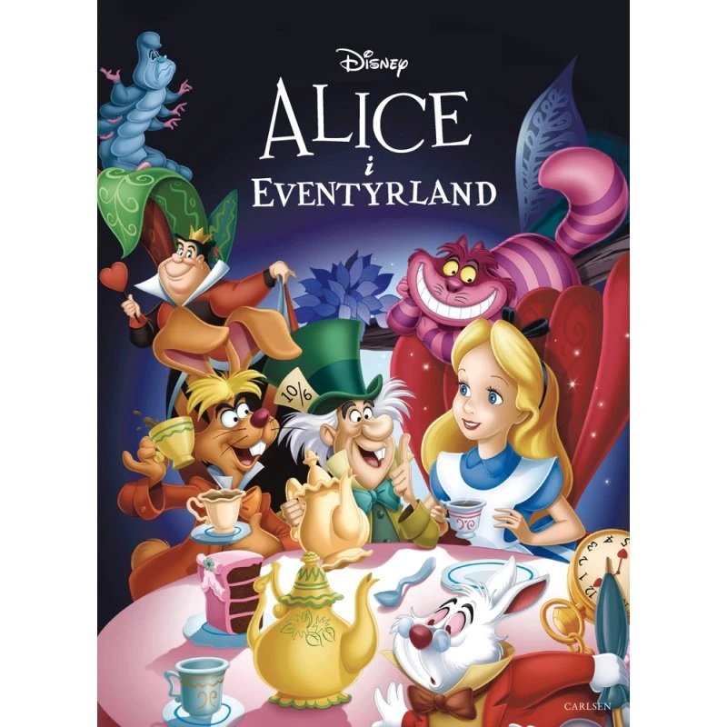 Disney Alice i Eventyrland – Børnebog (Hardcover)