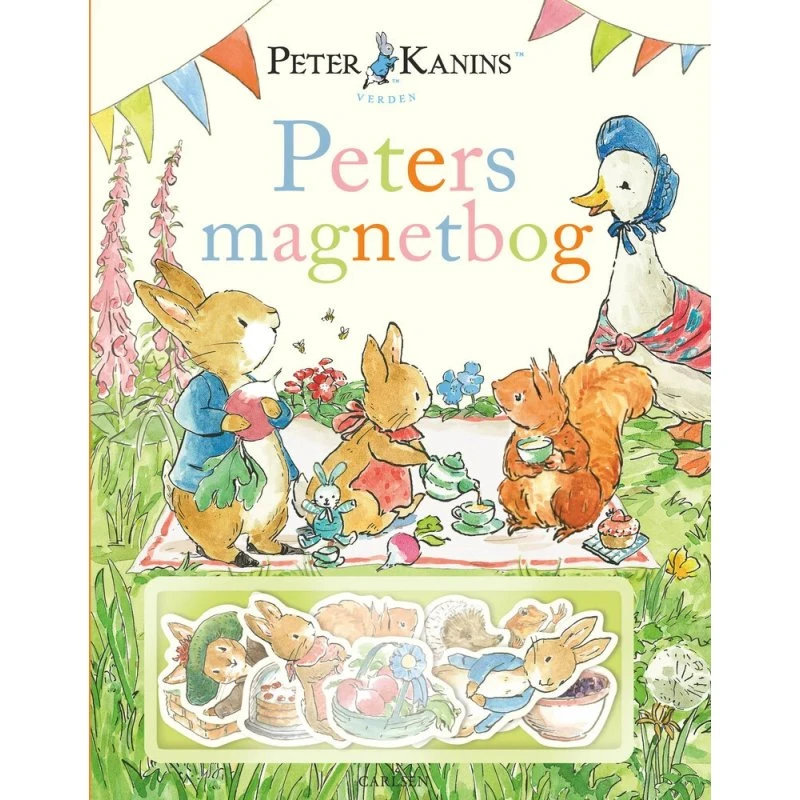 Peter Kanin - Peters magnetbog (papbog med 10 magneter)