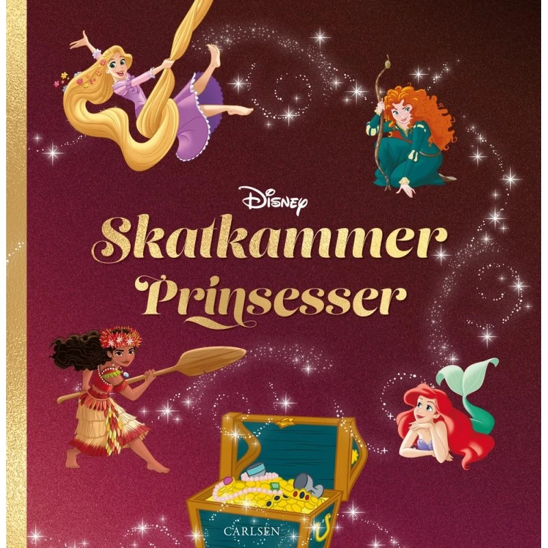 Disney Skatkammer - Prinsesser (hardcover)