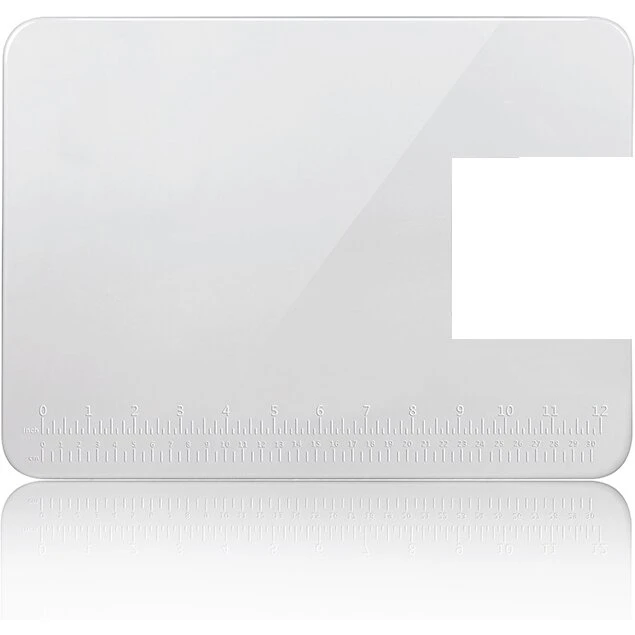 Birgitta Comfort forlængerbord til symaskine – 0–30 cm målskala