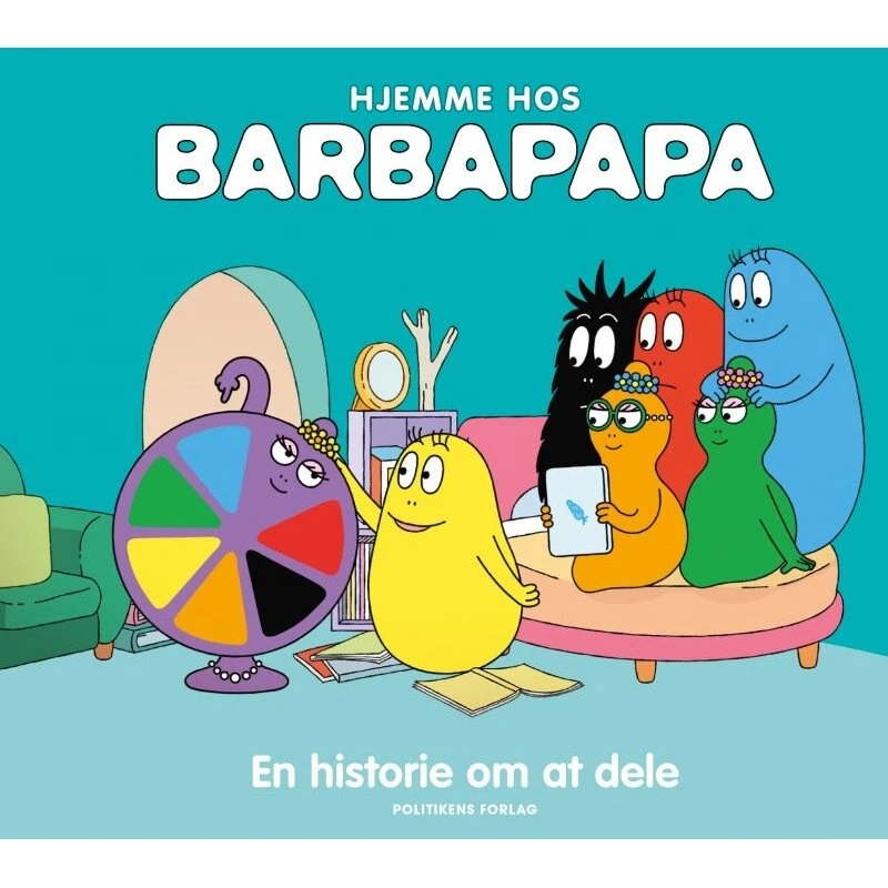 Barbapapa – Hjemme hos Barbapapa: En historie om at dele (hardback)