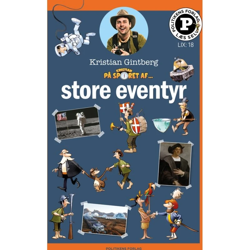 Politikens Forlag: Kristian på sporet af store eventyr (Læs selv)