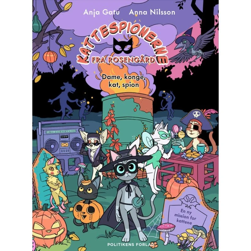 Kattespionerne fra Rosengård 4 – Dame, konge, kat, spion