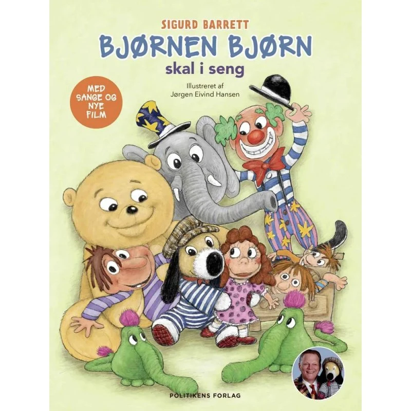 Sigurd Barrett - Bjørnen Bjørn skal i seng (hardback)