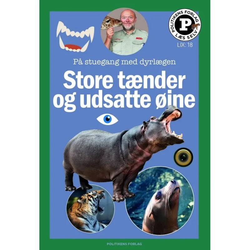 Politikens Forlag: Store tænder og udsatte øjne (Læs selv-serie)