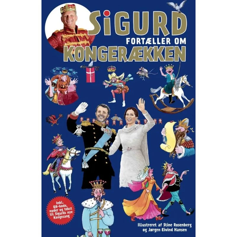 Sigurd Barrett – Sigurd fortæller om kongerækken (hardback)