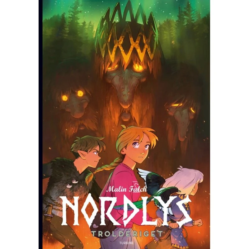 Nordlys – Trolderiget (Bog 4) af Malin Falch – Hardback
