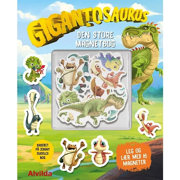 Gigantosaurus – Den store magnetbog