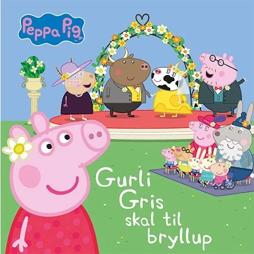 Peppa Pig - Gurli Gris: Skal til bryllup (Papbog)