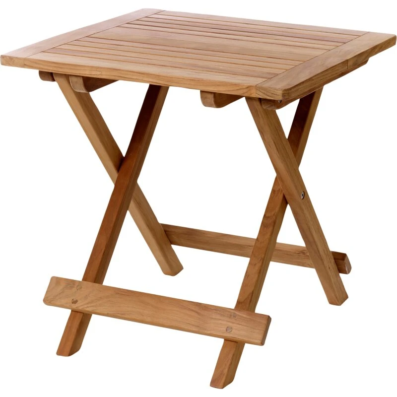 Cinas Classic klapbord 50x50 cm i teak