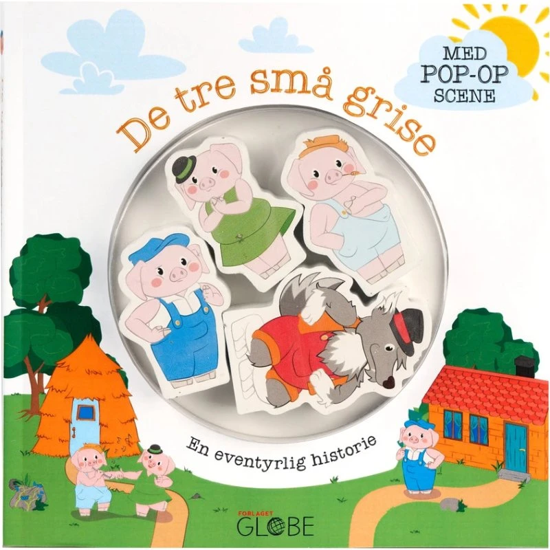 De tre små grise – Børnebog (klassisk eventyr)