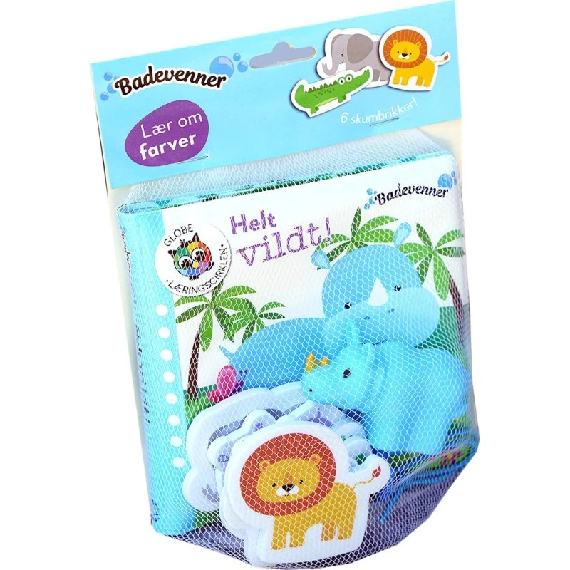 Badevenner - Helt vildt! Bog om farver