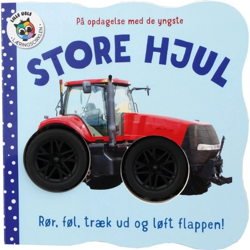 På opdagelse med de yngste – Store hjul (papbog)