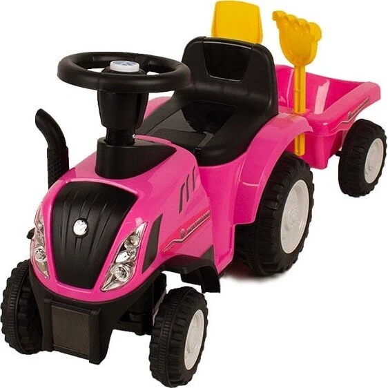 BabyTrold Traktor Gåbil, Pink (12+ måneder)