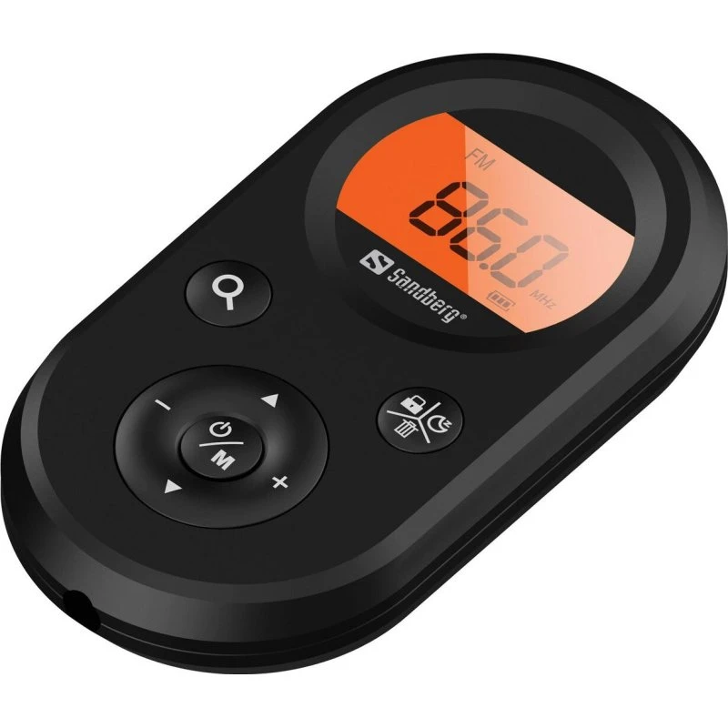 Sandberg Pocket Radio FM+AM Recharge – Sort