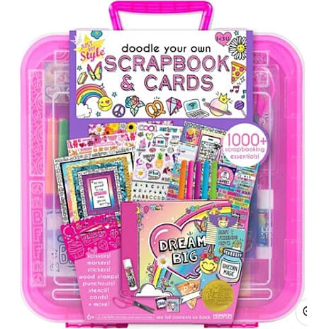 Just My Style scrapbog og kortsæt, fra 6 år