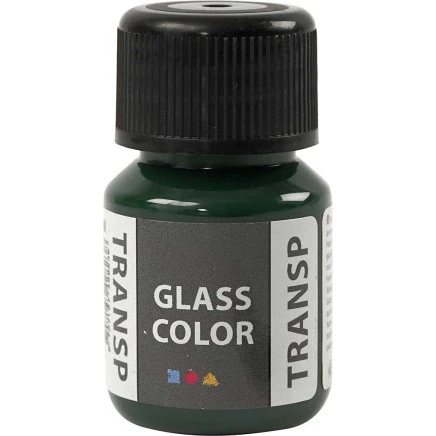 Creativ Company Glass Color Transparent – Brilliantgrøn 30 ml