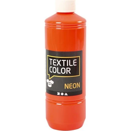 Creativ Company Textile Color - Neon Orange 500 ml