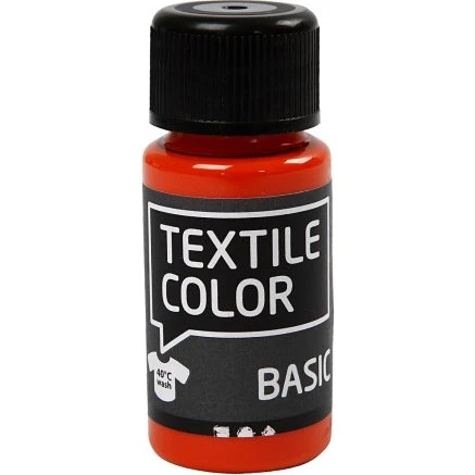 Creativ Company Textile Color tekstilmaling, orange 50 ml
