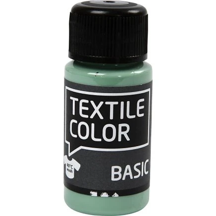 Creativ Company Textile Color tekstilmaling – søgrøn 50 ml