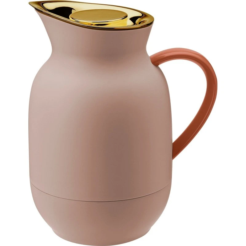Stelton Amphora termokande 1 L, kaffe (Soft Peach)