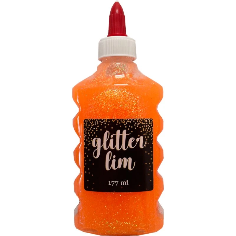 Glitterlim Pastel Orange 177 ml