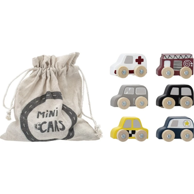 Bloomingville Mini Avin Legetøjsbiler, 6 stk