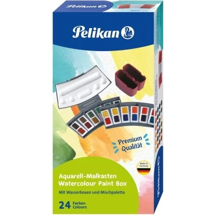 PELIKAN Paint Box PRO 24 farver + hvid