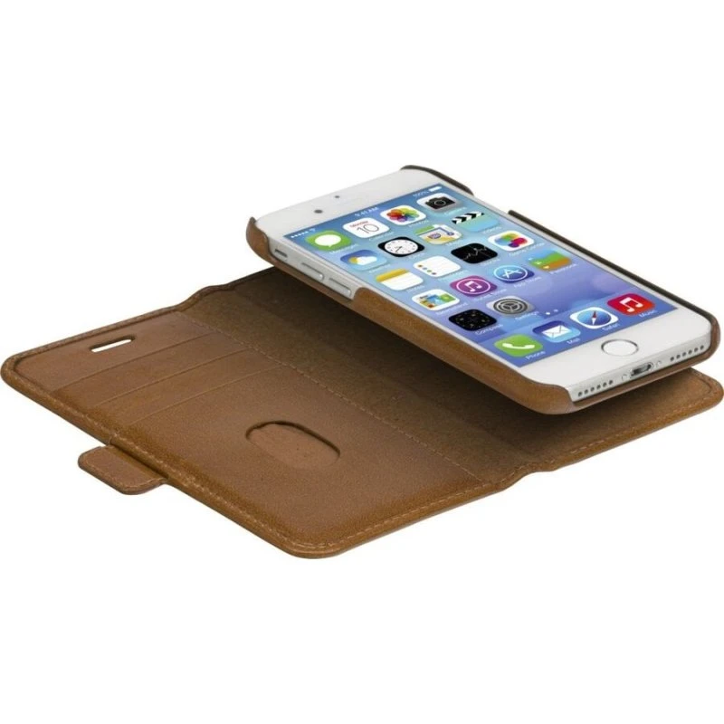 dbramante1928 Lynge Flipcover til iPhone 6/6s/7/8/SE (2. gen) - Tan