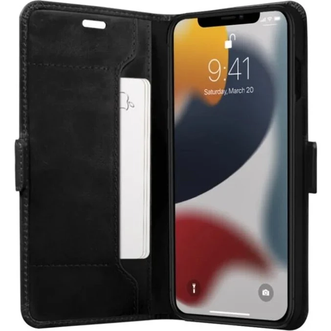 Dbramante1928 Copenhagen Slim Flip Cover til iPhone 13 Pro Max – Sort