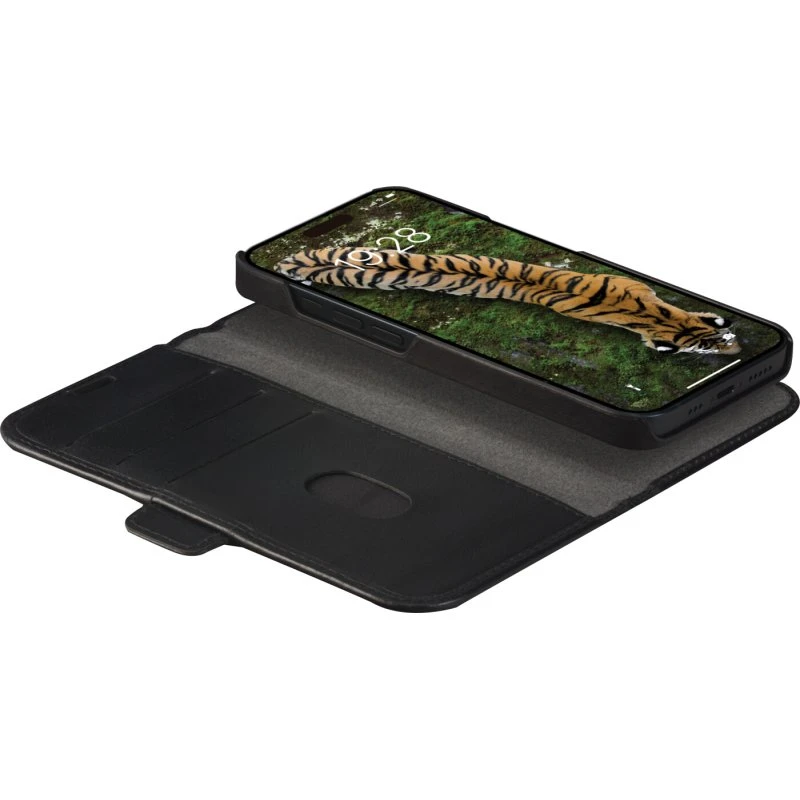 Dbramante1928 Lynge Flipcover til iPhone 15 – sort