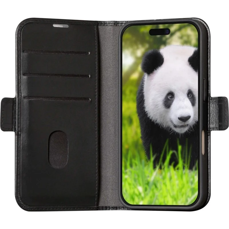 dbramante1928 Copenhagen flipomslag til iPhone 13/14/15/16e – sort