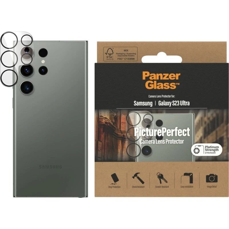 PanzerGlass PicturePerfect linsebeskytter til Samsung Galaxy S23 Ultra
