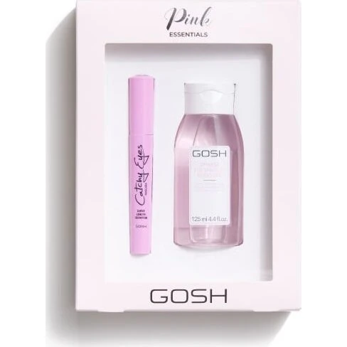 GOSH Copenhagen Pink Essentials Gaveæske – Mascara & Makeupfjerner