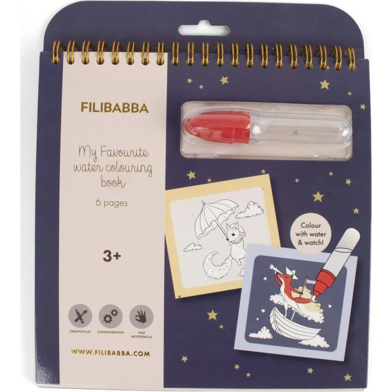 Filibabba Vandmalebog Dreamy Adventurers