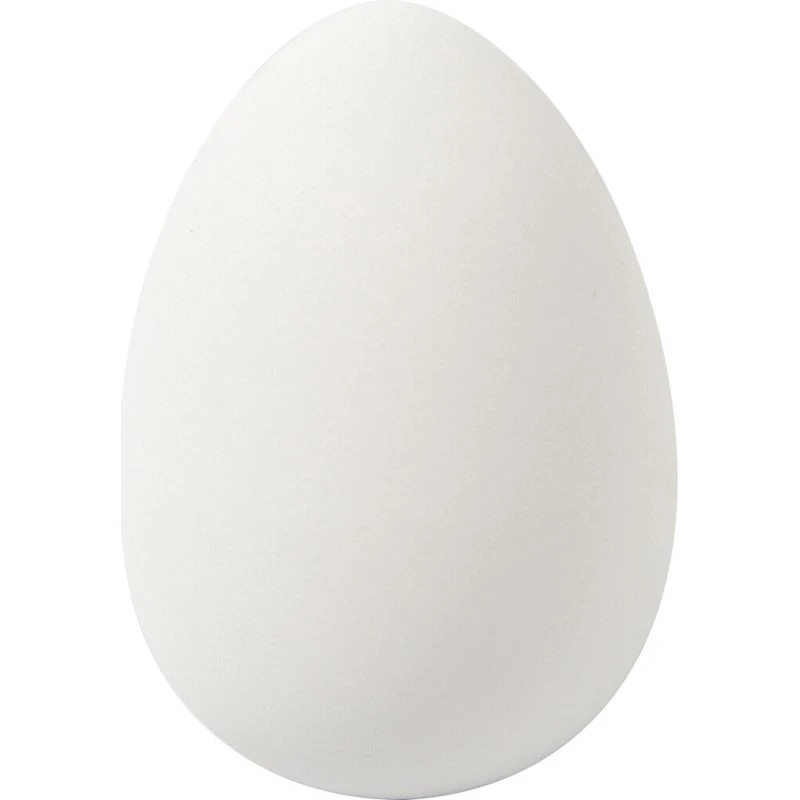 Creativ Company Gåseæg 8 stk, H 8 cm Ø 5,5 cm, Hvid