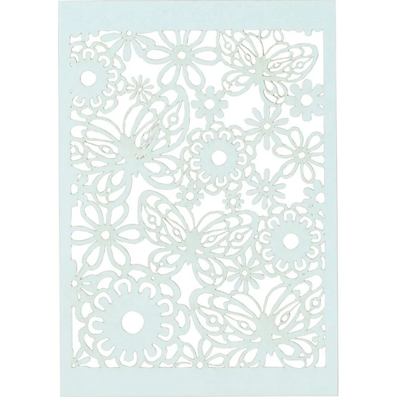 Creativ Company Blondekarton lyseblå 10,5x15 cm 200 g – 10 stk